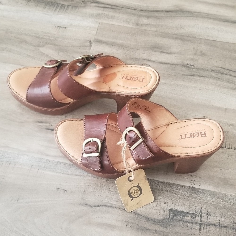 Born Wallowa Platform Sandal